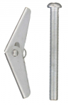 M6 x 50mm Spring Toggle BZP