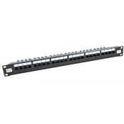 CONNECTIX 24 Port Cat 6 UTP 20/20 Right Angled Patch Panel