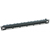 CONNECTIX 24 Port Cat 6 UTP Elite Patch Panel