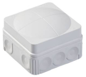 WISKA COMBI 108/5 IP66 GREY JUNCTION BOX 76x76x51mm