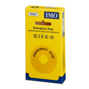 IMO Emergency Stop Disc Label