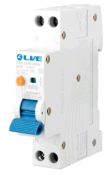 Liveelec RCBO Plug on Neutral Bidirectional Type A 1P+N 20A 30mA