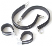 Termtech Rubber Lined Stainless Steel P-Clip 50mm Maximum