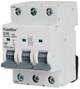 Fusebox 16A C CURVE MCB 10kA 3P