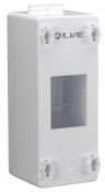 Liveelec 2 Way Plastic Empty Enclosure IP20