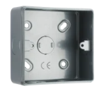 SPECIFIED METAL CLAD  1 GANG 30MM SURFACE BOX