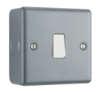 SPECIFIED METAL CLAD 1 GANG 2 WAY SWITCH PLATE