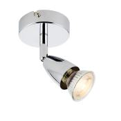 Saxby Amalfi 1lt spotlight chrome 7W GU10