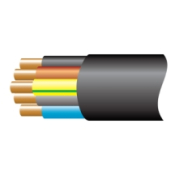 1.5MM 5CORE NYY-J Cores: Black, Blue, Brown. Grey, Green/Yellow
