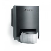 Steinel IS130-2 Black PIR 600W 130° detection angle and up to 12 m detection range IP54