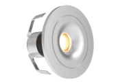 All LED Mini 1W LED 350mA IP44 Marker Light Matte Brushed Aluminium Finish 3000K