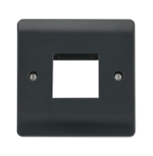 Click Mode 1 Gang MiniGrid Unfurnished Plate - 2 Aperture Part M