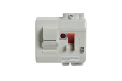 Wylex 100A DP, Insulated Enclosed, Domestic Switch Fuse with 100A Fuse Fitted