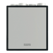 Envirovent EnergiSava 260 MVHR - Wall mounted with summer bypass, boost remote control (wireless) - Right Handed