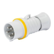 Gewiss GW60001H Plug 2P+E 16A 110V Yel