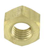 Deligo IBN6 Hexagon Full Nut M6 Brass