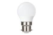 Integral GOLF BALL BULB B22 470LM 4.2W 2700K NON-DIMM 240 BEAM FROSTED