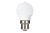Integral GOLF BALL BULB B22 250LM 2.2W 2700K NON-DIMM 240 BEAM FROSTED