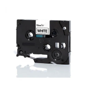 Brother Compatible Labelling Tape Cassette – Black on White, 12mm wide