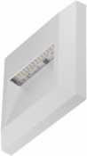 Timeguard 1.1W Square LED Step Light – White