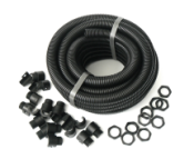 TERMTECH 25MM CONTRACTOR PACK PVC BLACK (10M)
