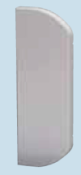 Marco MEC3C End Cap 145x50mm White