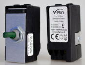VARILIGHT 2-Way V-Pro Push On/Off Rotary LED Dimmer 0-300W Replacement Module Kit