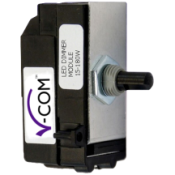 VARILIGHT 2-Way V-Com Push On/Off Rotary LED Dimmer 15-180W Replacement Module Kit