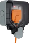BG Nexus Storm 13a 1gang Switched Socket IP66