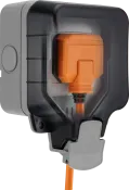 BG Nexus Storm 13a 1gang Unswitched Socket IP66