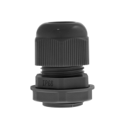 SKINTOP M20 NYLON CABLE GLAND BLACK 10-14mm IP68
