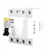 Fusebox 4P TYPE B 63A 30mA RCD