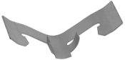 BRITCLIP 20-32MM PIPE CLIP ROD M6-M10