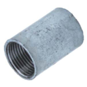 CF 2 INCH GALV SOLID COUPLER