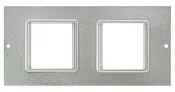 TASS 2 x 50mm Euro Module Plate