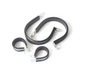 Termtech Rubber Lined Stainless Steel P-Clip 32mm Maximum