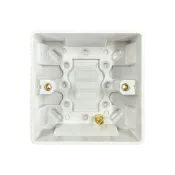 Thrion Back Box 1 Gang 25mm White