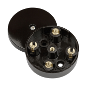 Click Junction Box 4Term 20A Brown