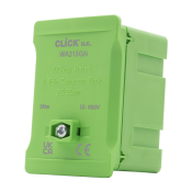 Click 100A 1 Pole 5 x 35mm² Connectable Link Box Green