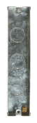 Click 2 Gang 25mm Deep Architrave Galvanised Steel K.O. Box (Deco® Range Only)