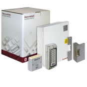 CQR Keypad Control Kit - Internal/External Keypad (1200 User), Access Control Kit with PSU and Rim Electric Release
