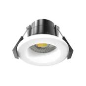 3W FIRE RATED IP65 2700-6500K MINI LED DOWNLIGHT - WHITE BEZEL INCLUDED