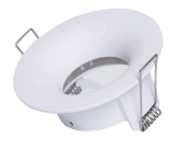 Arc-LED IP65 Fluted Recessed GU10/Module Downlight (Sand White)