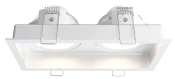 Arc-LED Dual Open Fired Rated IP20 GU10 Downlight (Sand White)