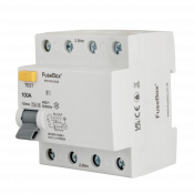 FuseBox 100A 100MA 4P Type A RCD