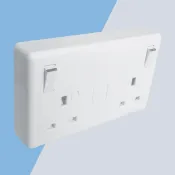 Eterna Converter socket 1 gang to 2 gang