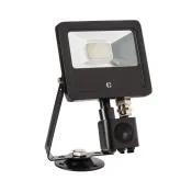 Collingwood 10W colour switchable floodlight c/w PIR Black