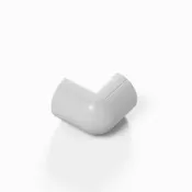 DLine 20x10mm Clip-Over External Bend White