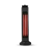 Ener-J Portable Infrared Heater, 600W & 1200W Dual Mode Infrared Heater with Carbon Heating Element, Heater