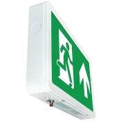 Eterna 4w LED Maintained or non-maintained Exit box 6000K with ISO 7010 up legend